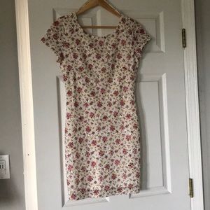 Floral mini dress
